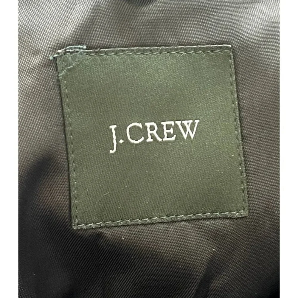 J.Crew Mens Wool Sz42 Grey‎ Three Button Blazer Jacket
